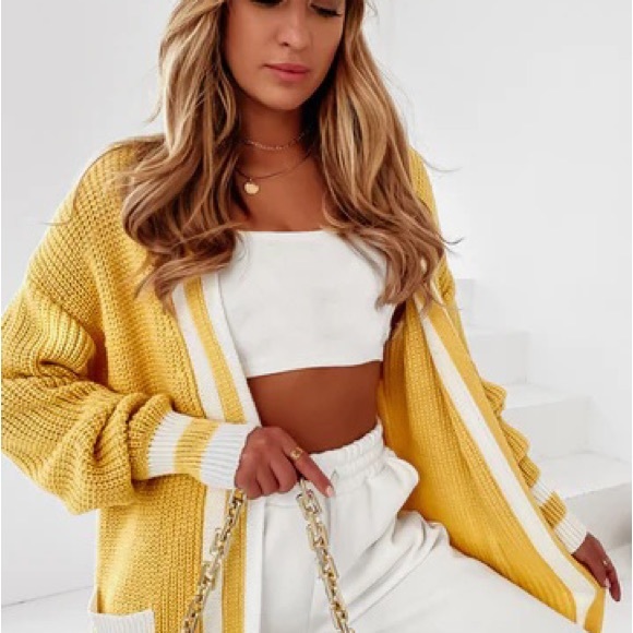 #11 Citrus Maxi Knitted Cardigan-LAST ONE - Picture 4 of 8